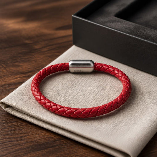 Pulsera Crimson Braided